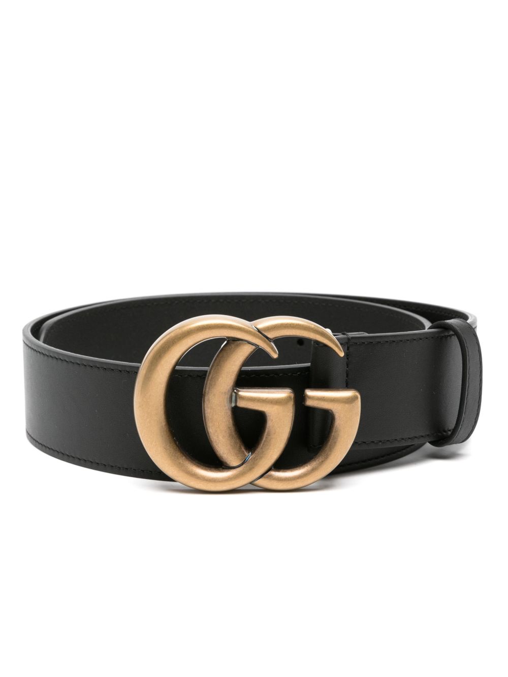 Gucci Double G leather belt