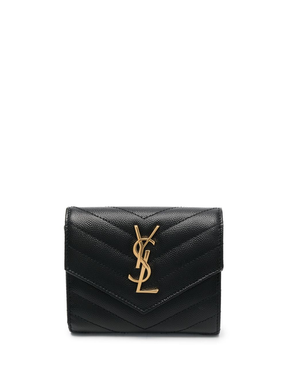 Saint Laurent Monogram compact tri-fold wallet