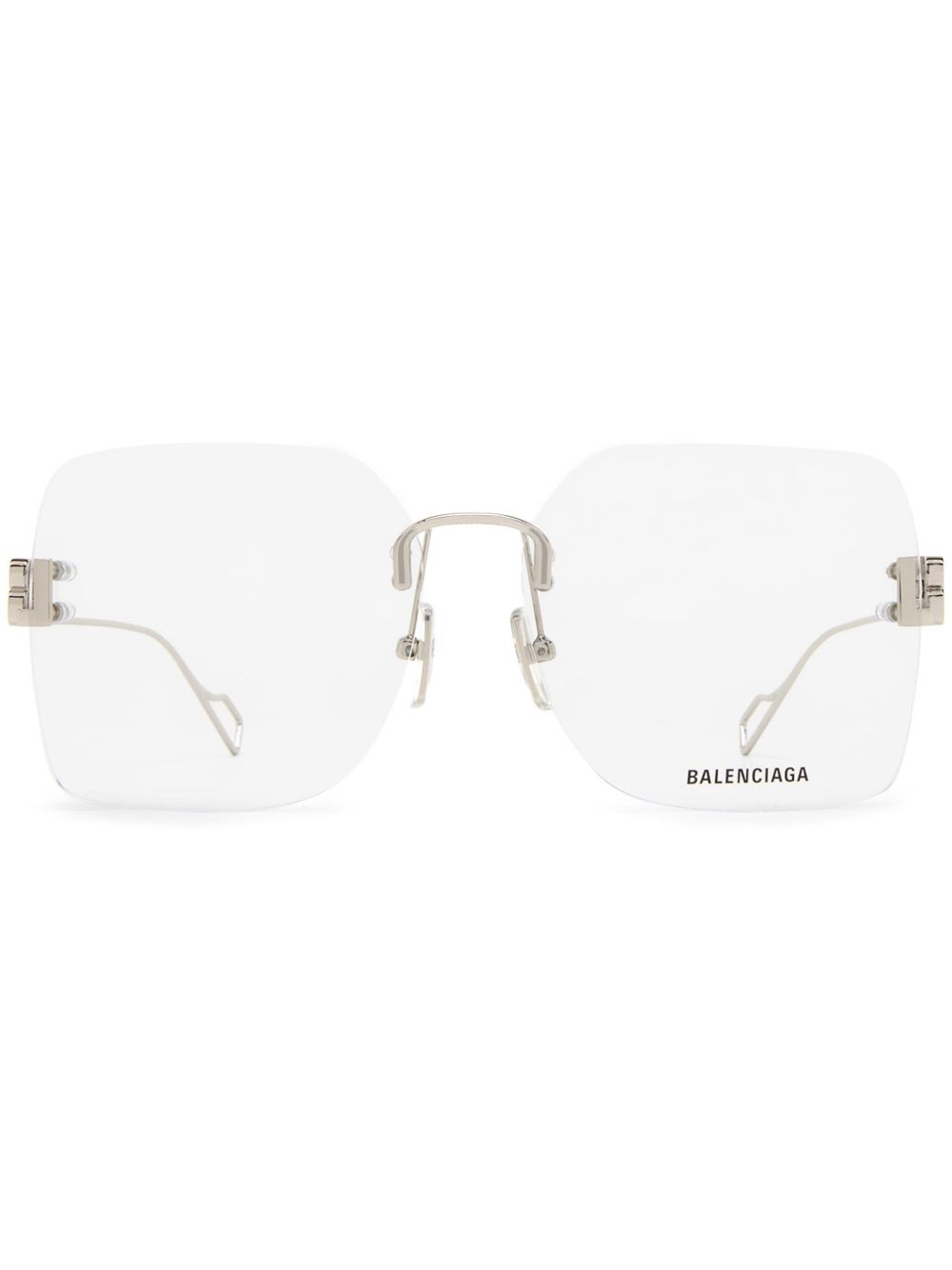 Balenciaga Eyewear BB rimless glasses