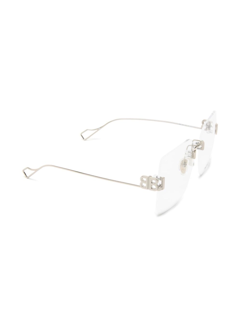 Balenciaga Eyewear BB rimless glasses