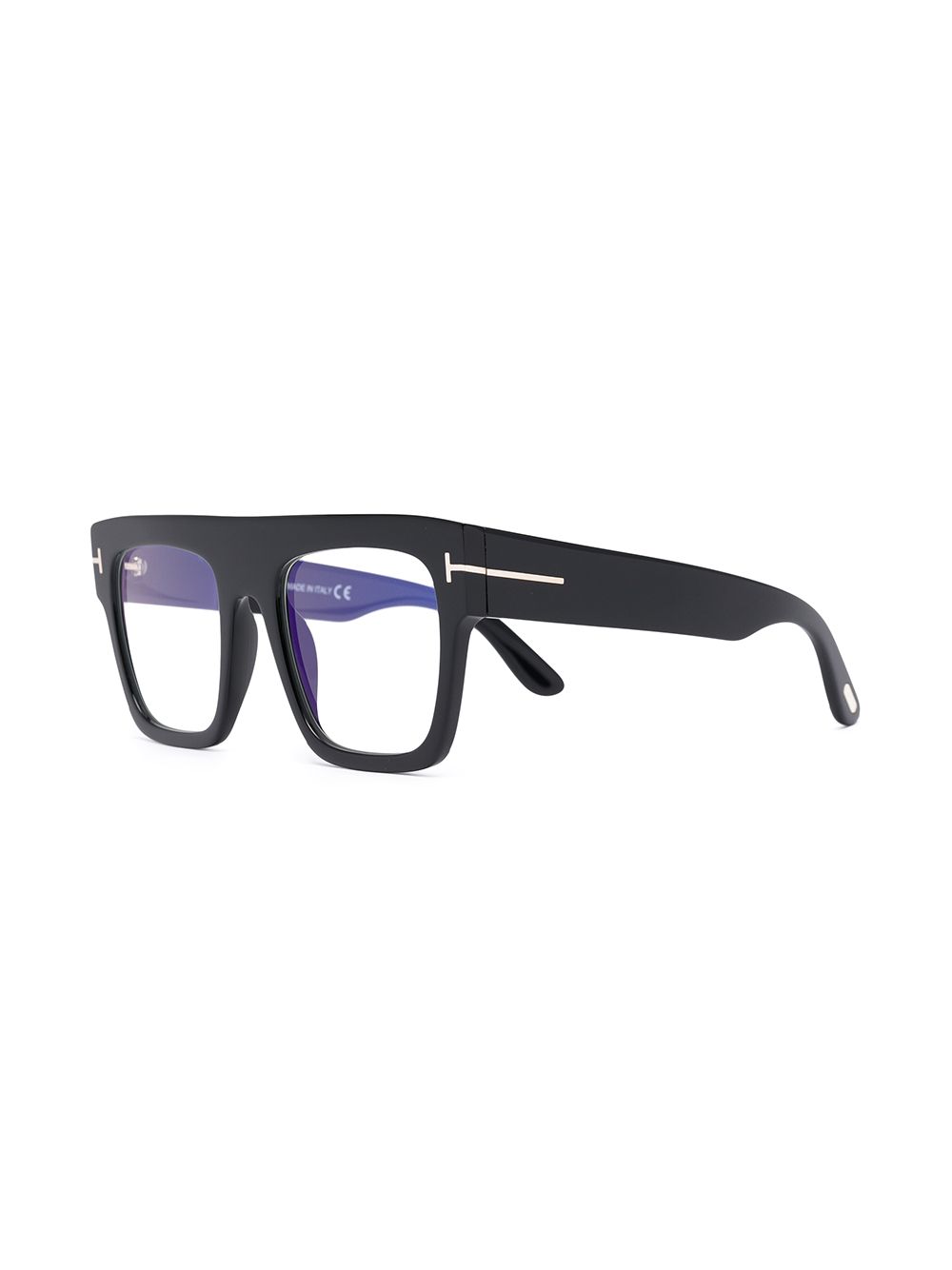 TOM FORD Eyewear square-frame clear-lens glasses