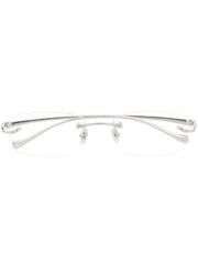 Lunettes de vue rectangulaires sans monture Cartier Eyewear 