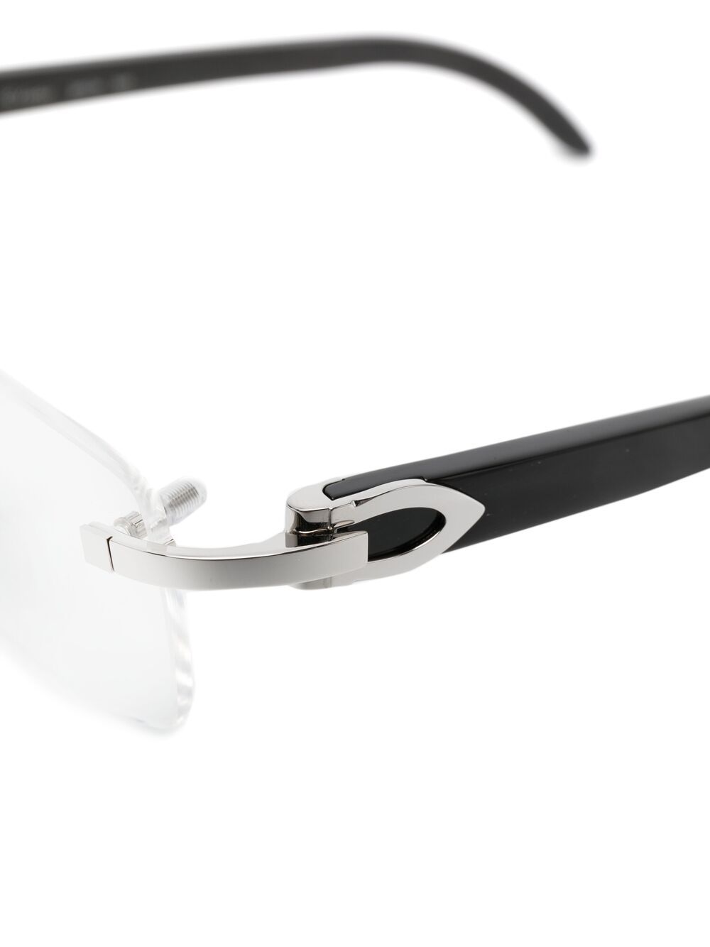 Cartier Eyewear C Décor rimless glasses