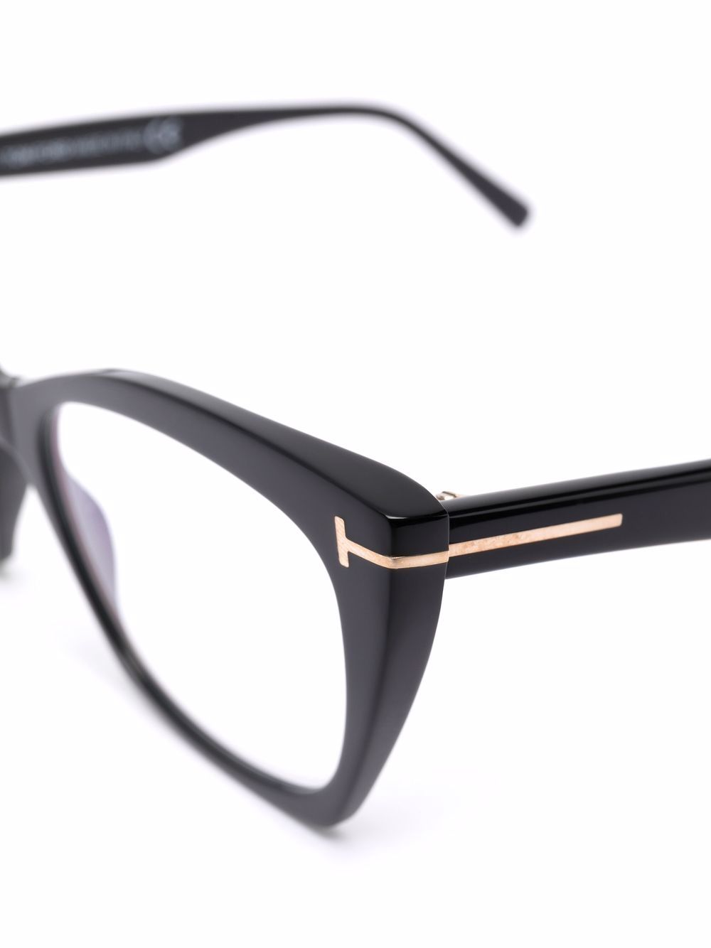 TOM FORD Eyewear logo-plaque cat-eye glasses