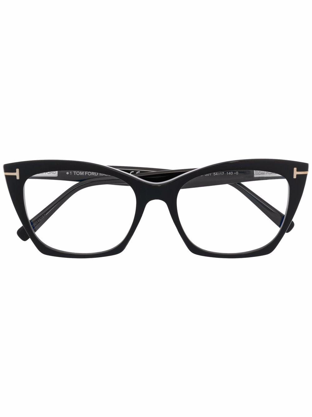 TOM FORD Eyewear logo-plaque cat-eye glasses