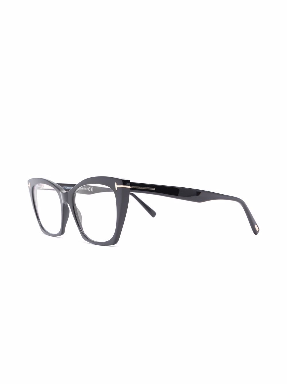 TOM FORD Eyewear logo-plaque cat-eye glasses