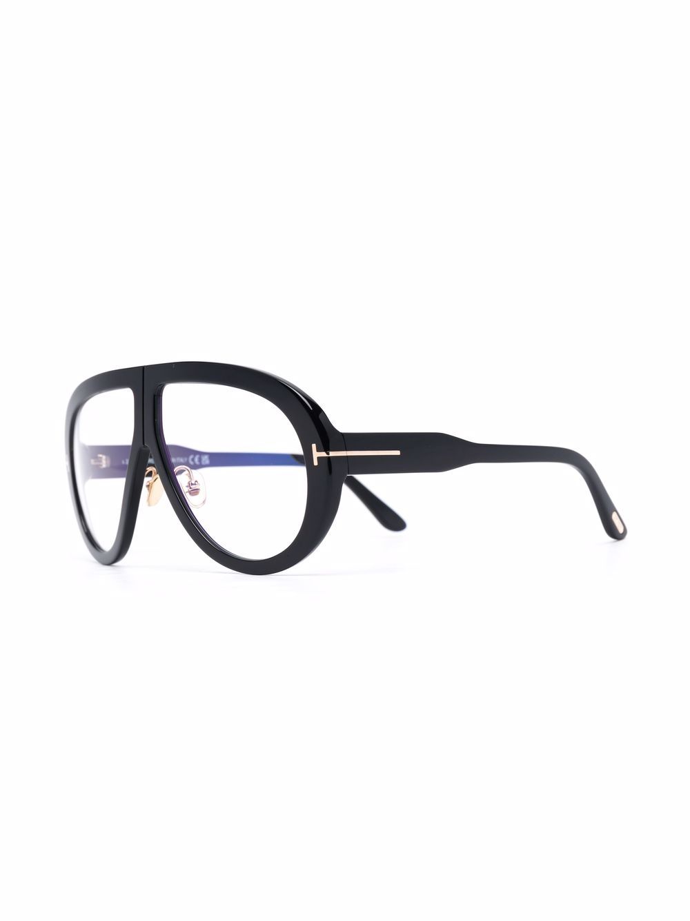 Lunettes de soleil à monture pilote Troy de TOM FORD Eyewear 