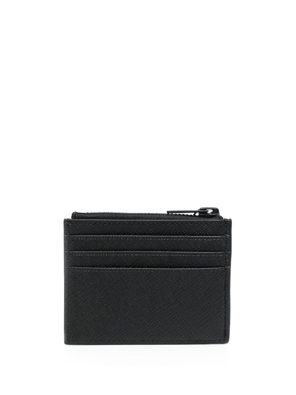 SANDRO logo-lettering card holder