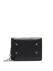 Maison Margiela four-stitch leather card holder