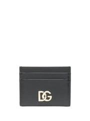 Dolce & Gabbana DG-logo leather card holder