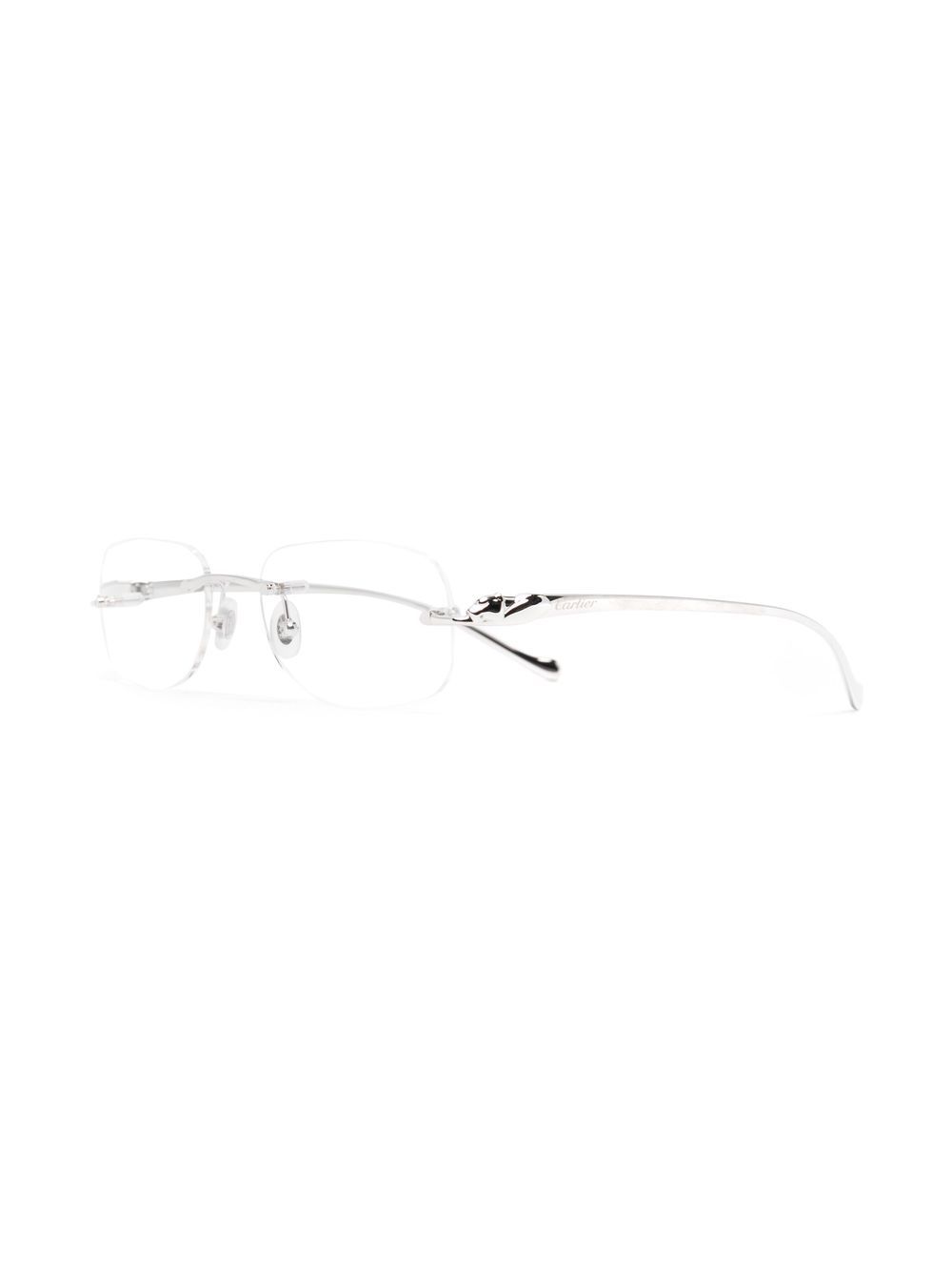 Lunettes de vue à monture ovale Cartier Eyewear 