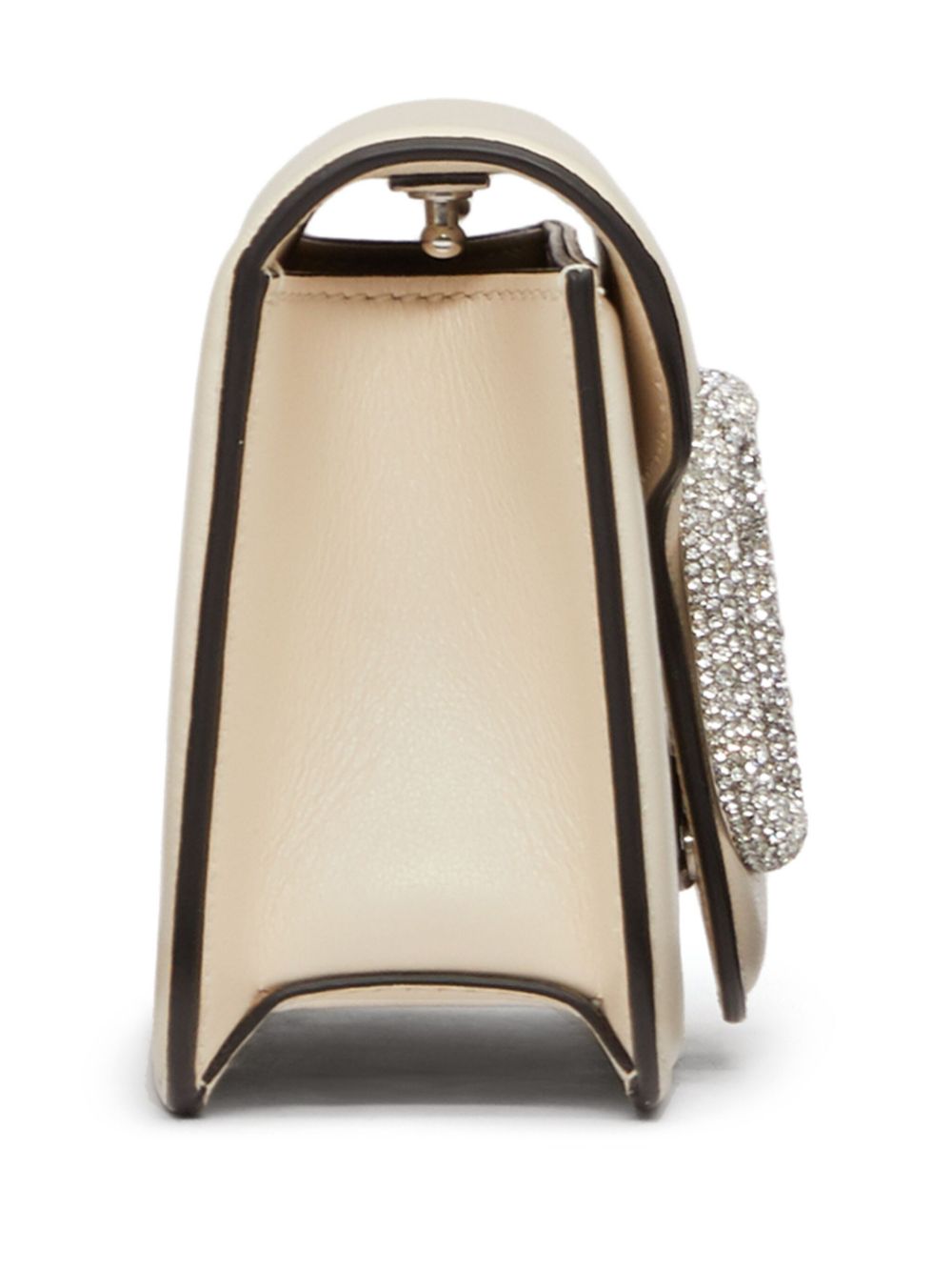 Valentino Garavani small Locò crystal-embellished shoulder bag