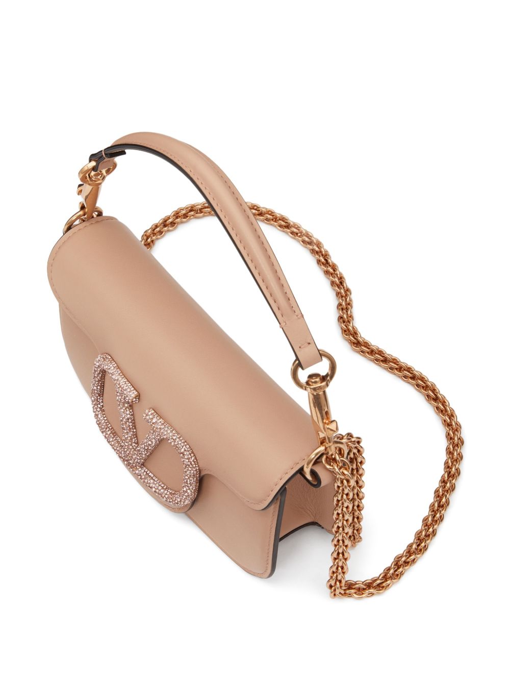 Valentino Garavani small Locò embellished shoulder bag