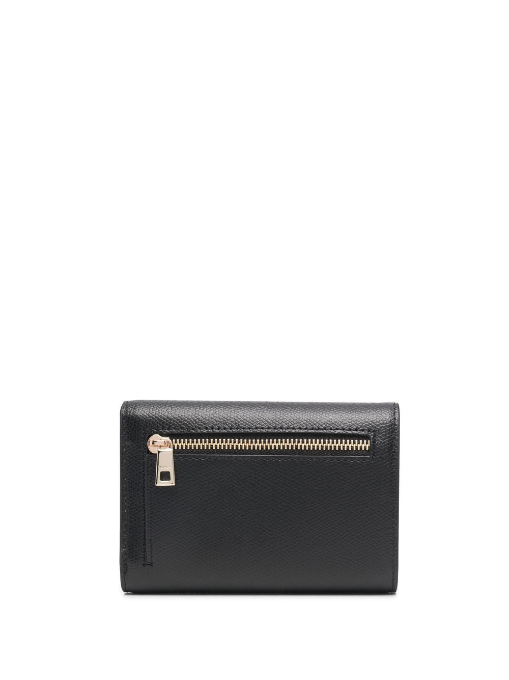 Furla 1927 grained-effect wallet