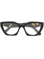 Lunettes œil de chat avec logo gravé Prada Eyewear 