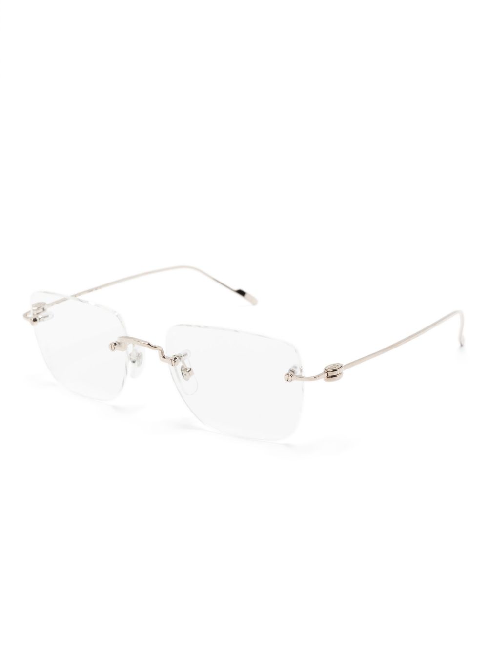 Cartier Eyewear engraved-logo frameless glasses