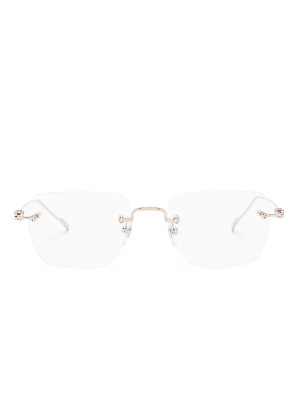 Cartier Eyewear engraved-logo frameless glasses