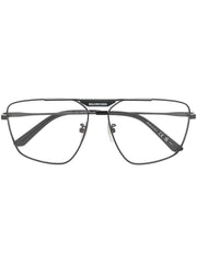 Balenciaga Eyewear polished-effect pilot-frame glasses