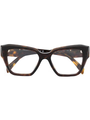 Prada Eyewear logo-plaque glasses