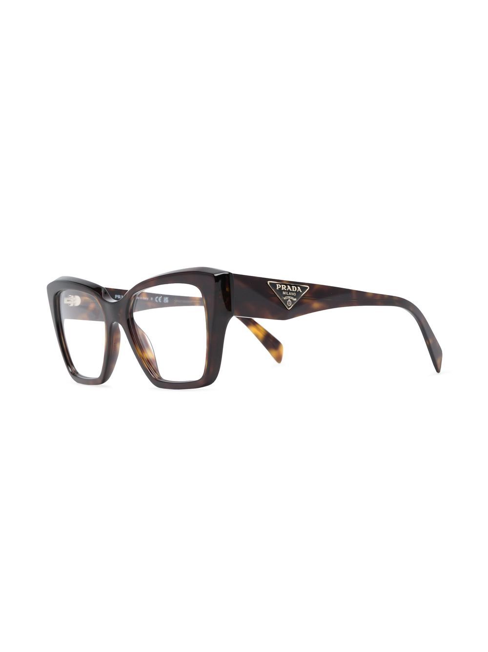 Prada Eyewear logo-plaque glasses