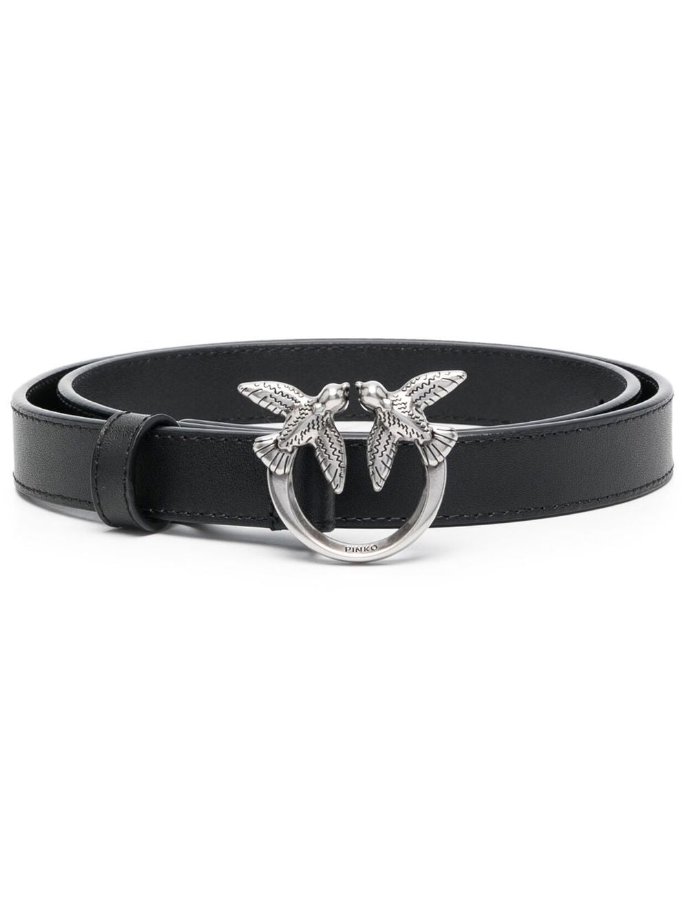 PINKO love bird buckle belt