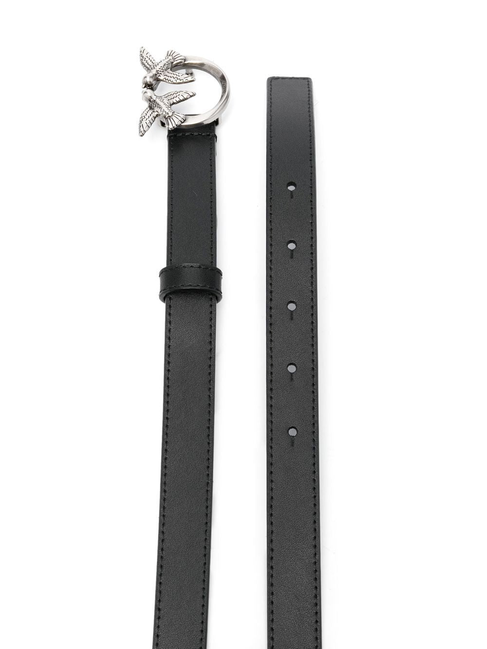 PINKO love bird buckle belt