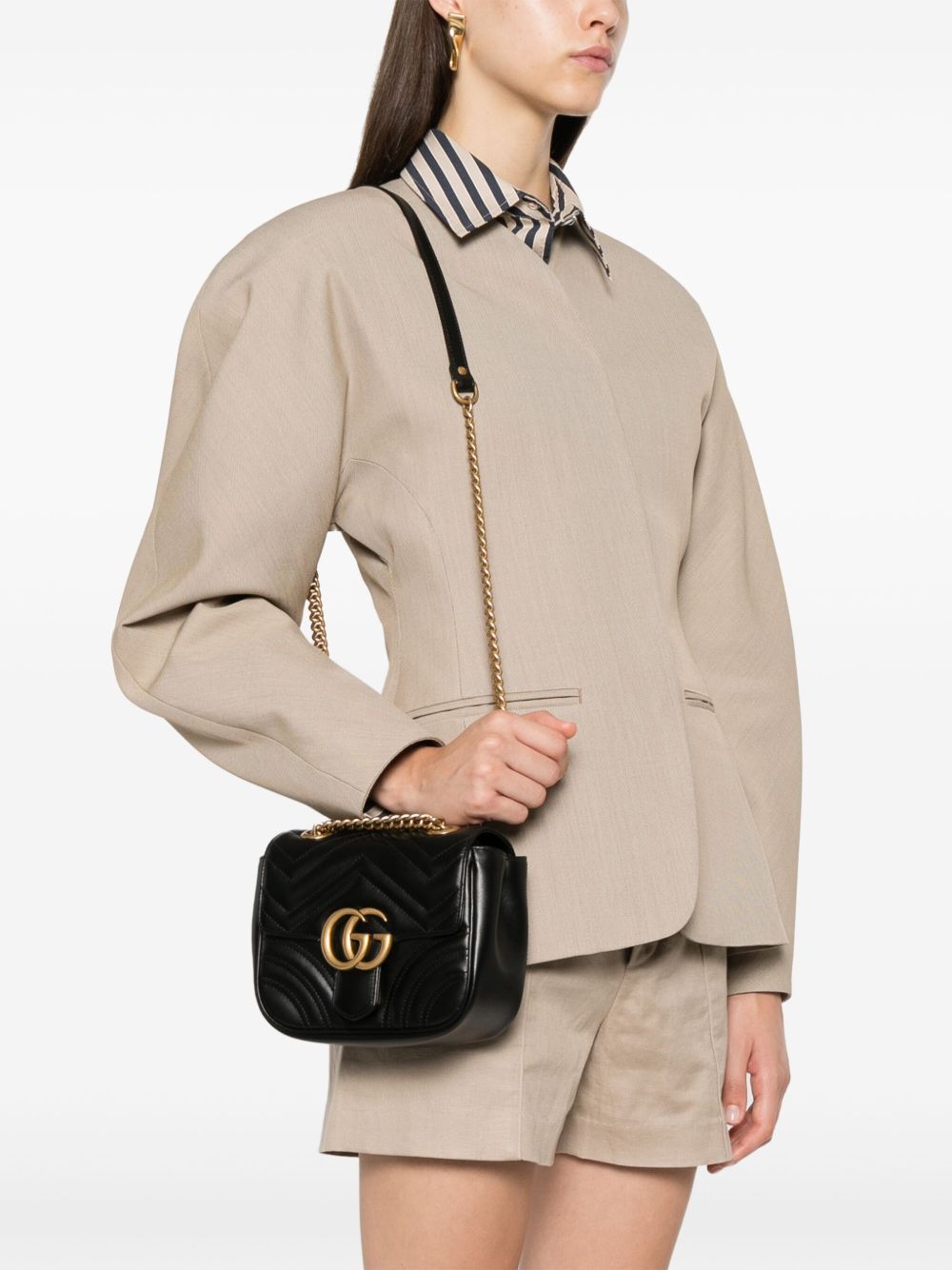 Gucci mini GG Marmont shoulder bag