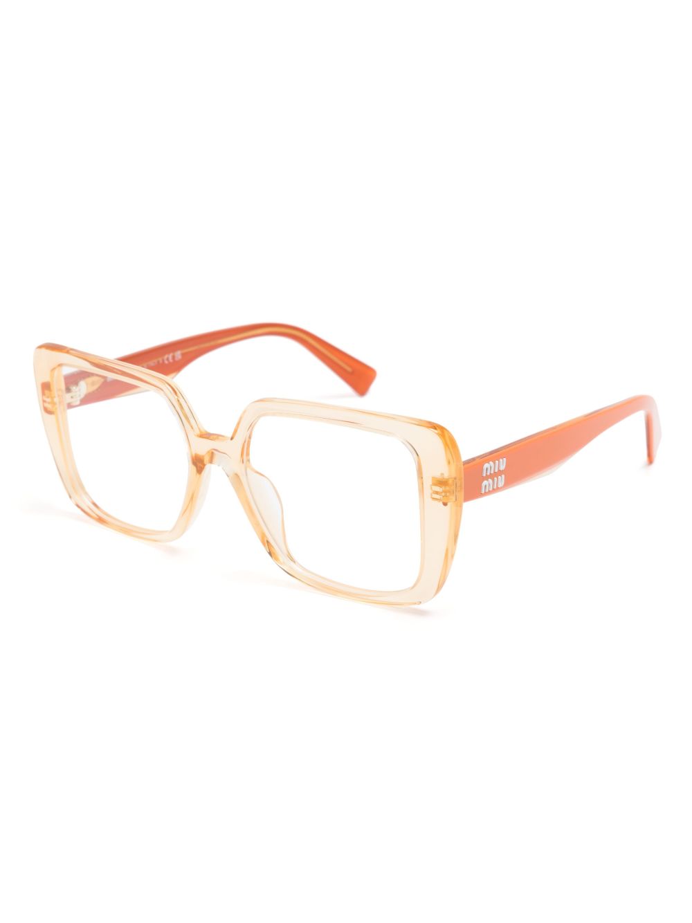 Miu Miu Eyewear oversized-frame optical glasses