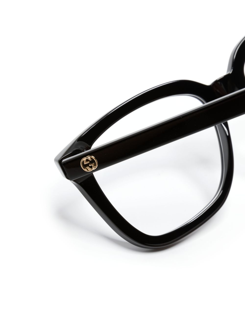 Gucci Eyewear logo-plaque square-frame glasses