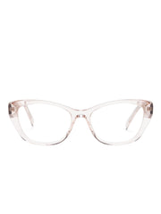 Prada Eyewear transparent cat-eye glasses