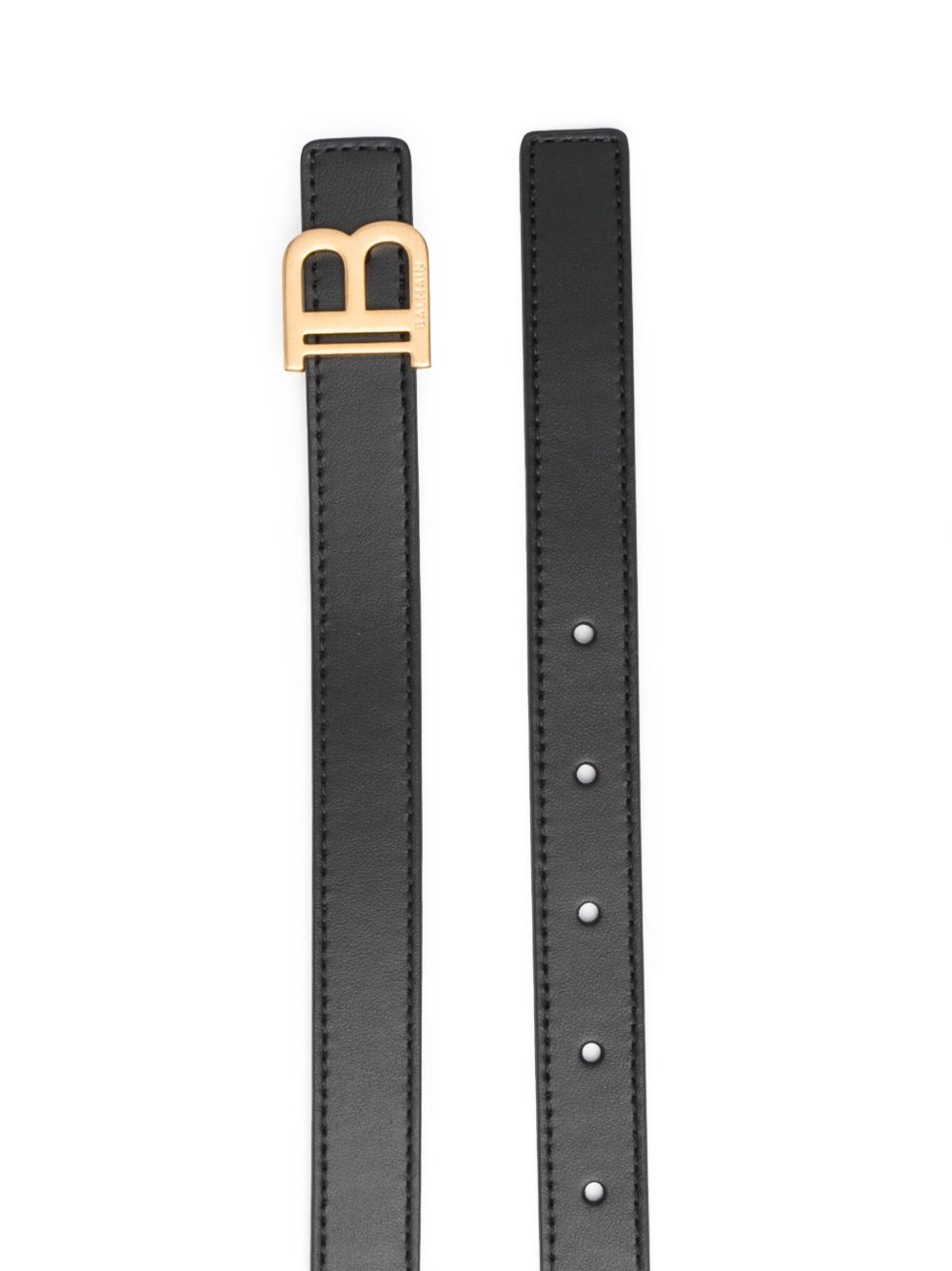 Balmain logo-buckle belt