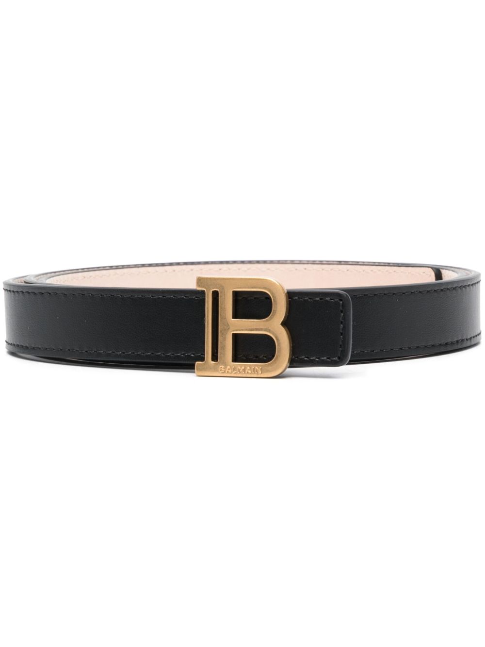 Balmain logo-buckle belt