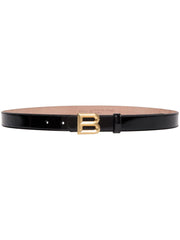 Bally logo-buckle leather belt