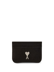 AMI Paris Paris Paris leather cardholder