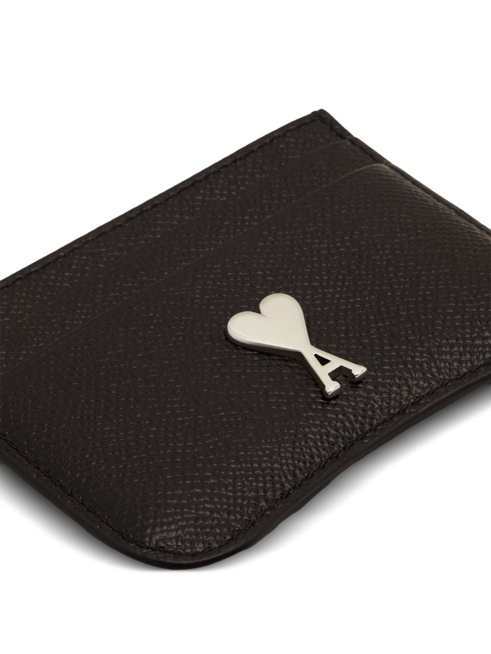 AMI Paris Paris Paris leather cardholder