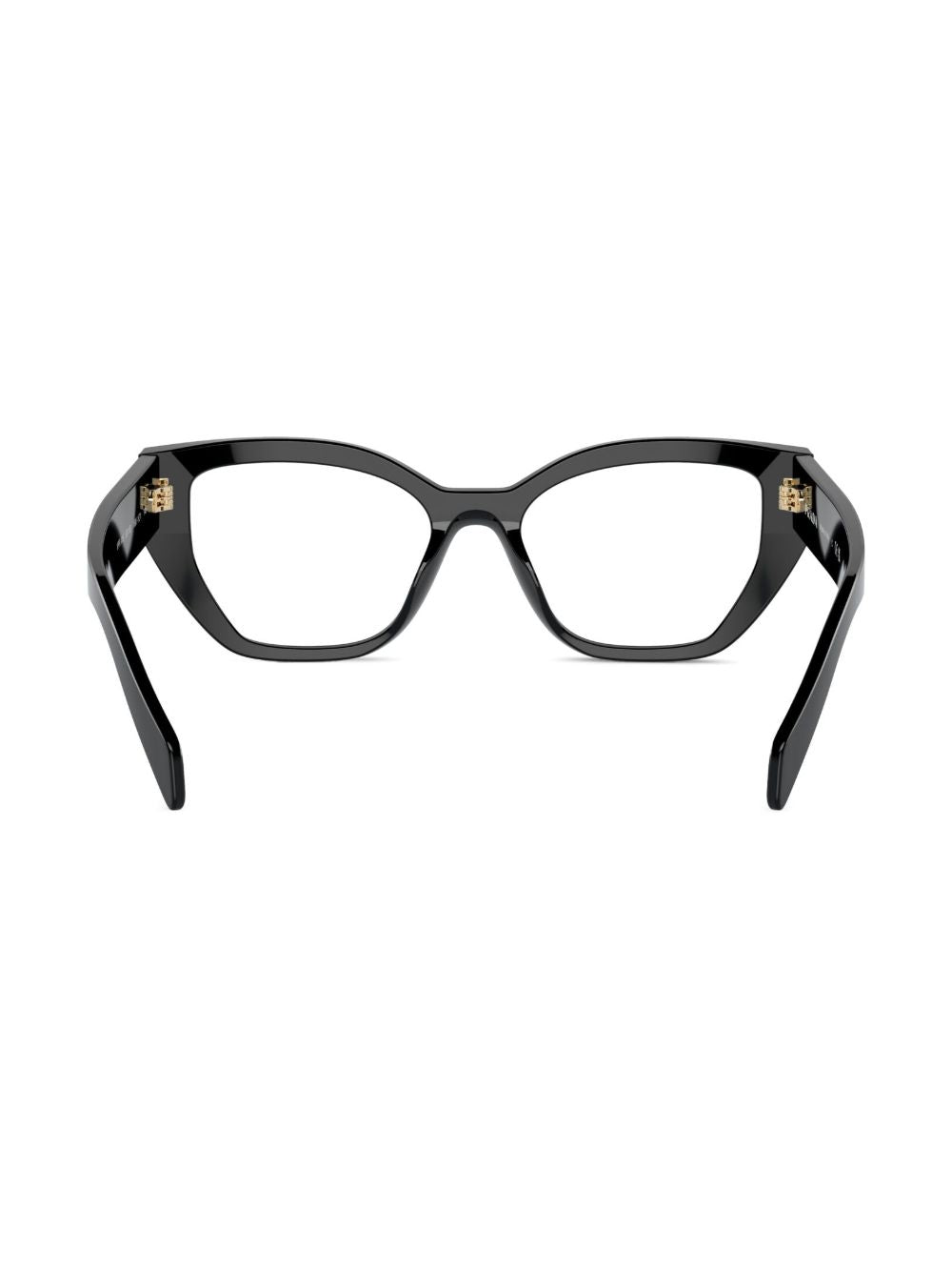 Prada Eyewear matte geometric-frame glasses