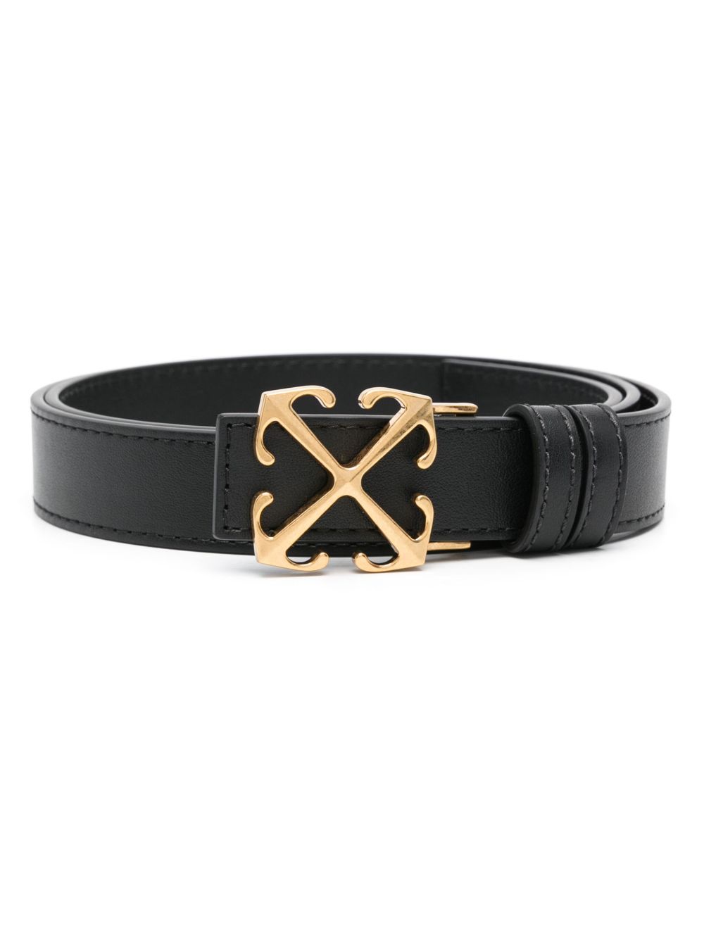 Off-White New Arrow leather belt