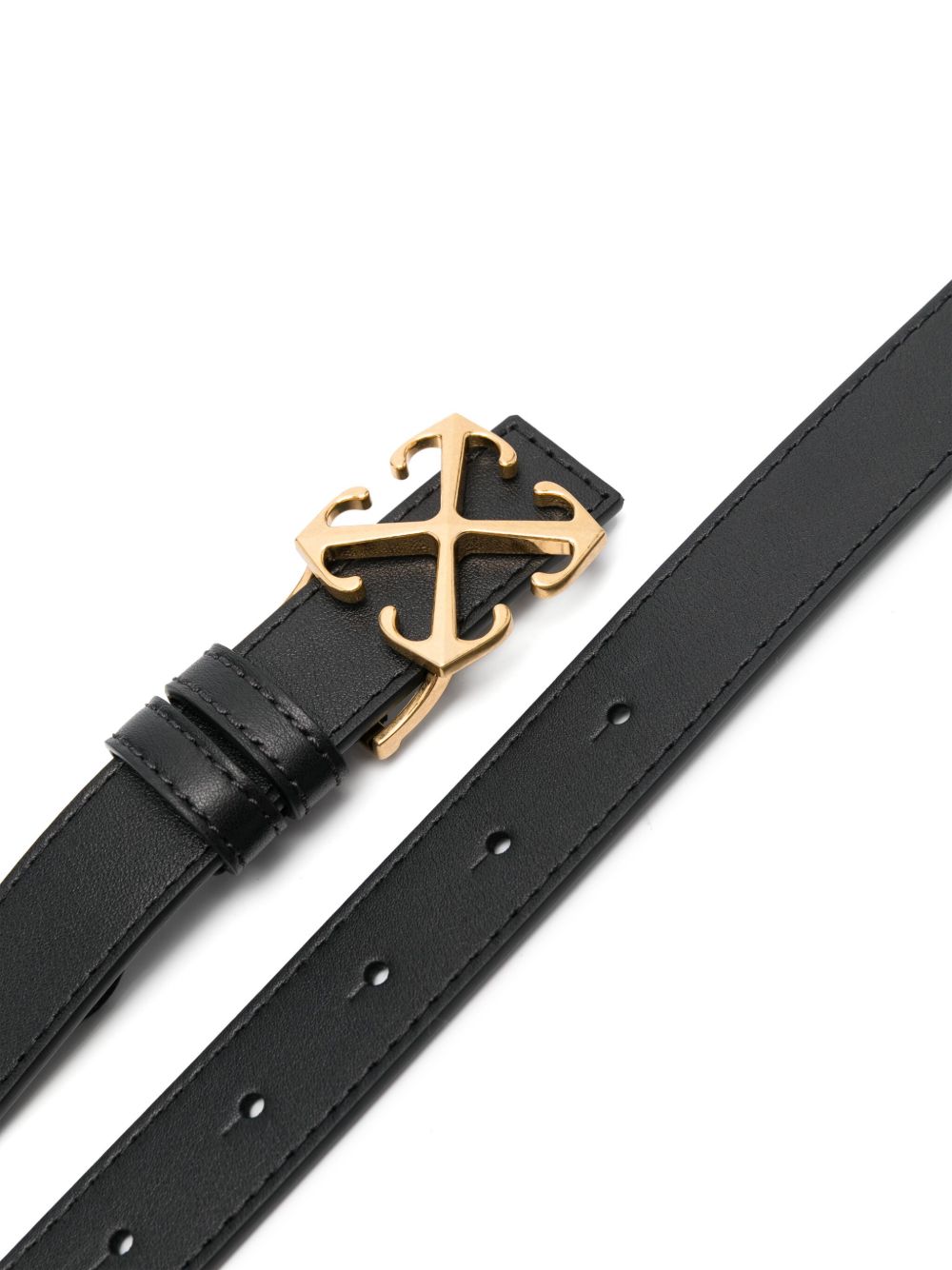 Off-White New Arrow leather belt