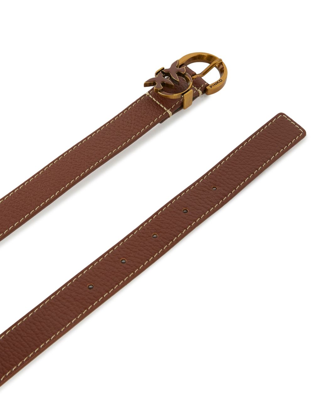 PINKO Tamboril H2.5 leather belt