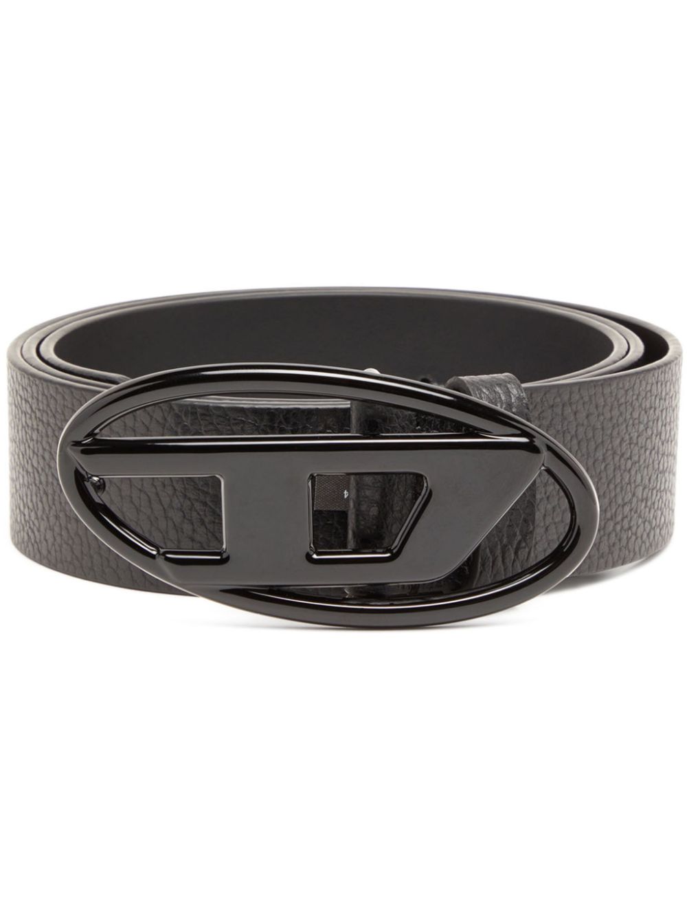 Diesel B-1dr logo-buckle belt