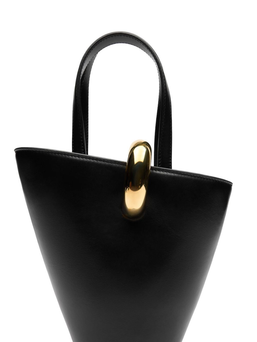 Jacquemus Le Petit Bambola leather tote bag