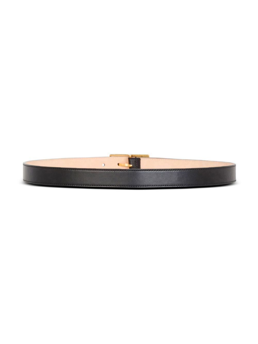 Ceinture fine en cuir Balmain Signature 