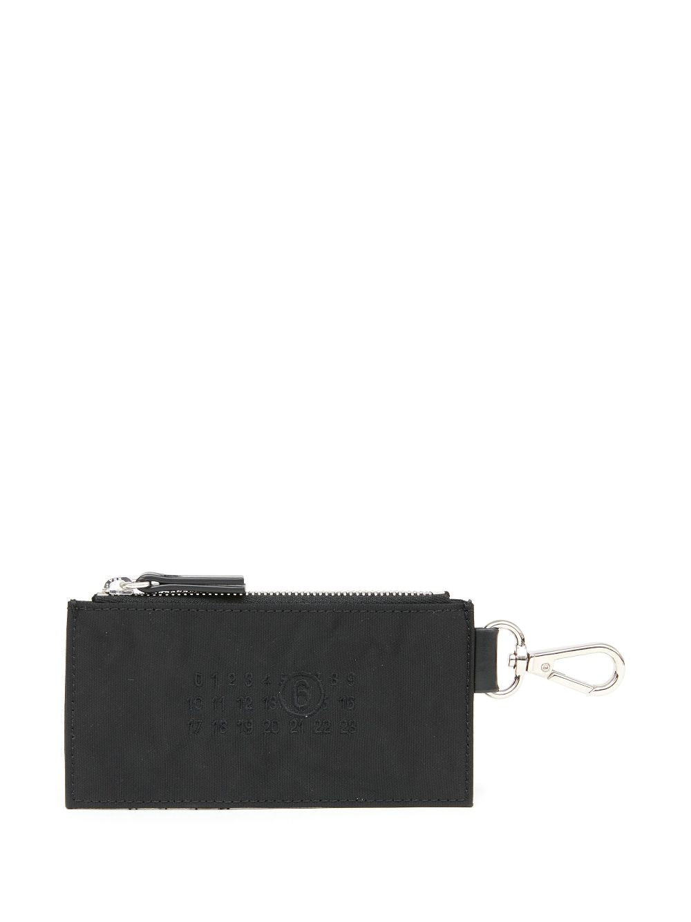 MM6 Maison Margiela debossed logo cardholder