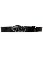 Diesel B-1dr patent-leather belt