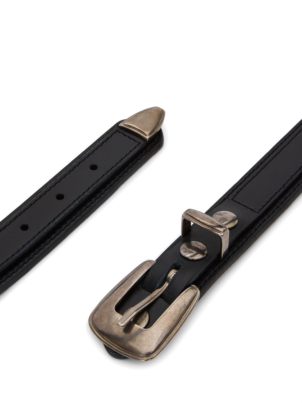 LEMAIRE pin-buckle leather belt