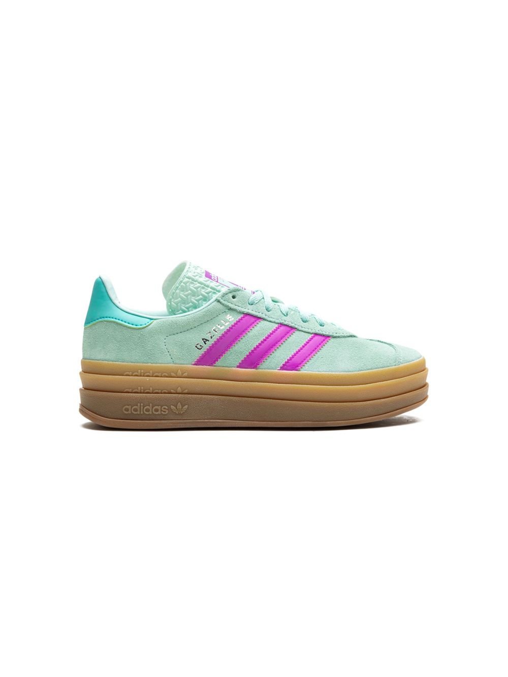 adidas Kids Gazelle Bold "Turqoise/Roze" sneakers 