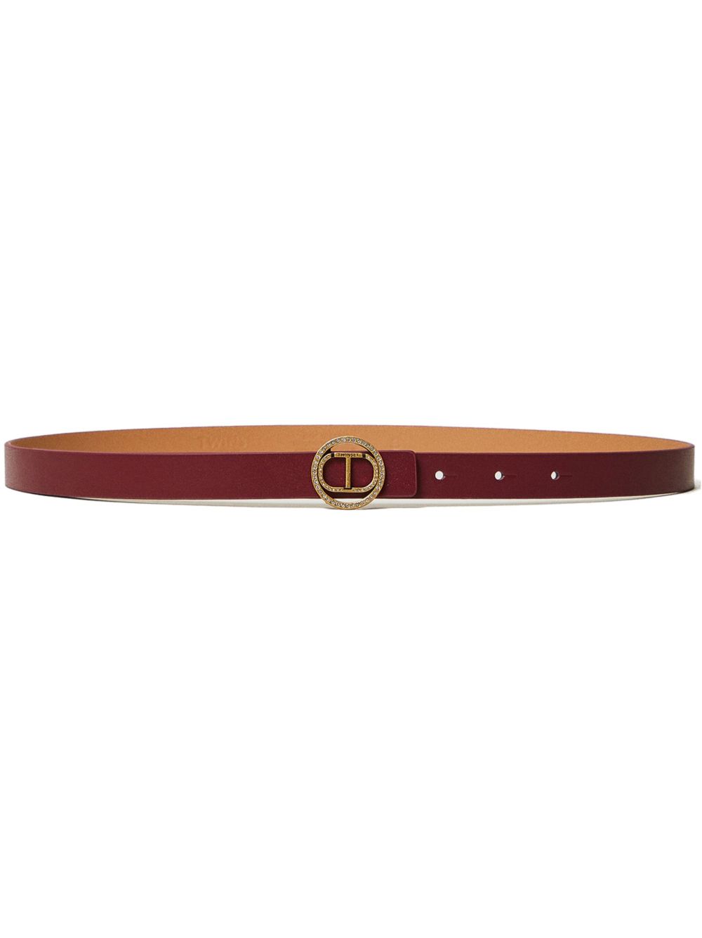 TWINSET logo-buckle belt