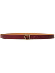 TWINSET logo-buckle belt