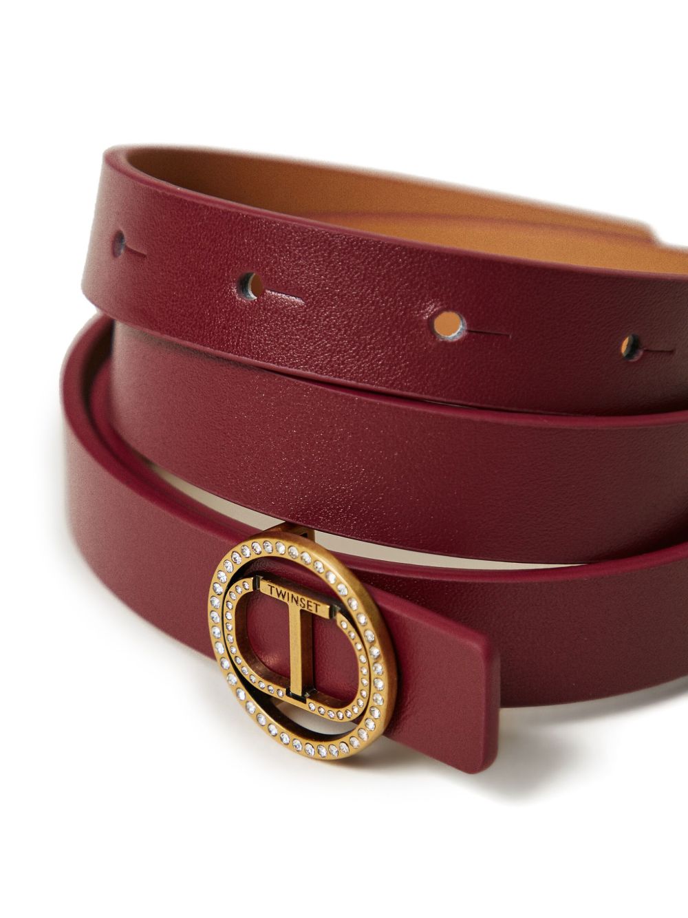 Ceinture à boucle logo TWINSET 