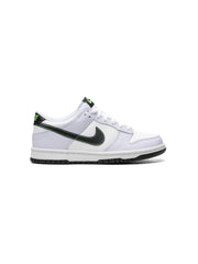 Nike Kids Dunk Low "Grey/Green Strike" sneakers